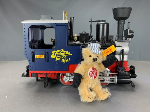 G Scale LGB 25211 Steiff Friends For Life 0-4-0 Steam Locomotive NIB! G567/LZ - Picture 2 of 15