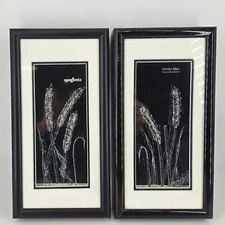 2 Jaqueline Berting Wheat Glass Art for Torrey Mesa Research Institute &Syngenta