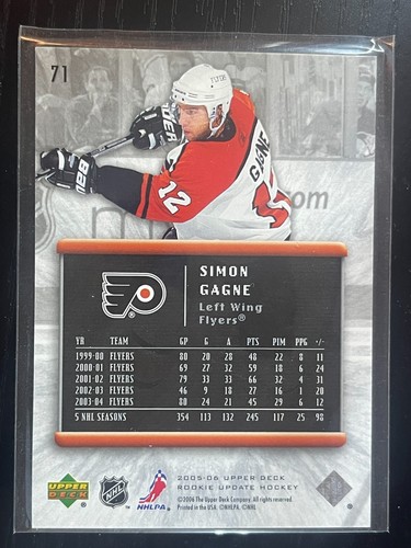 2005-06 Upper Deck Rookie Update Hockey You Pick - Picture 138 of 192