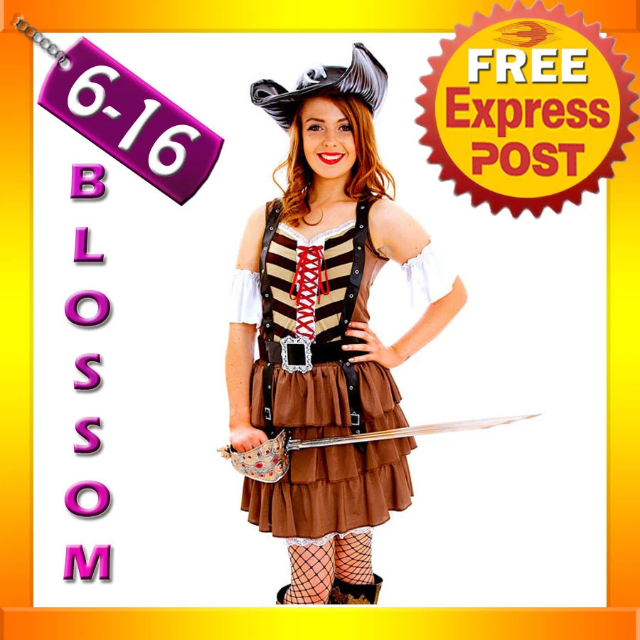 IMEKIS Disfraz De Pirata Para Mujer, Blusa Renacentista, Cinturón De Corsé, Falda