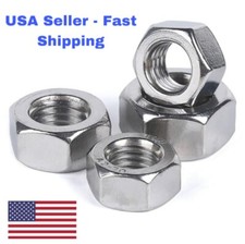 200 Pack Stainless Steel Hex Nuts Metric Size M8 1.25 Pitch NIKATTO USA STOCK