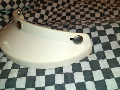 Vintage Bell 520 3 snap , white Bell ,Shoei ,arai , Simpson | eBay