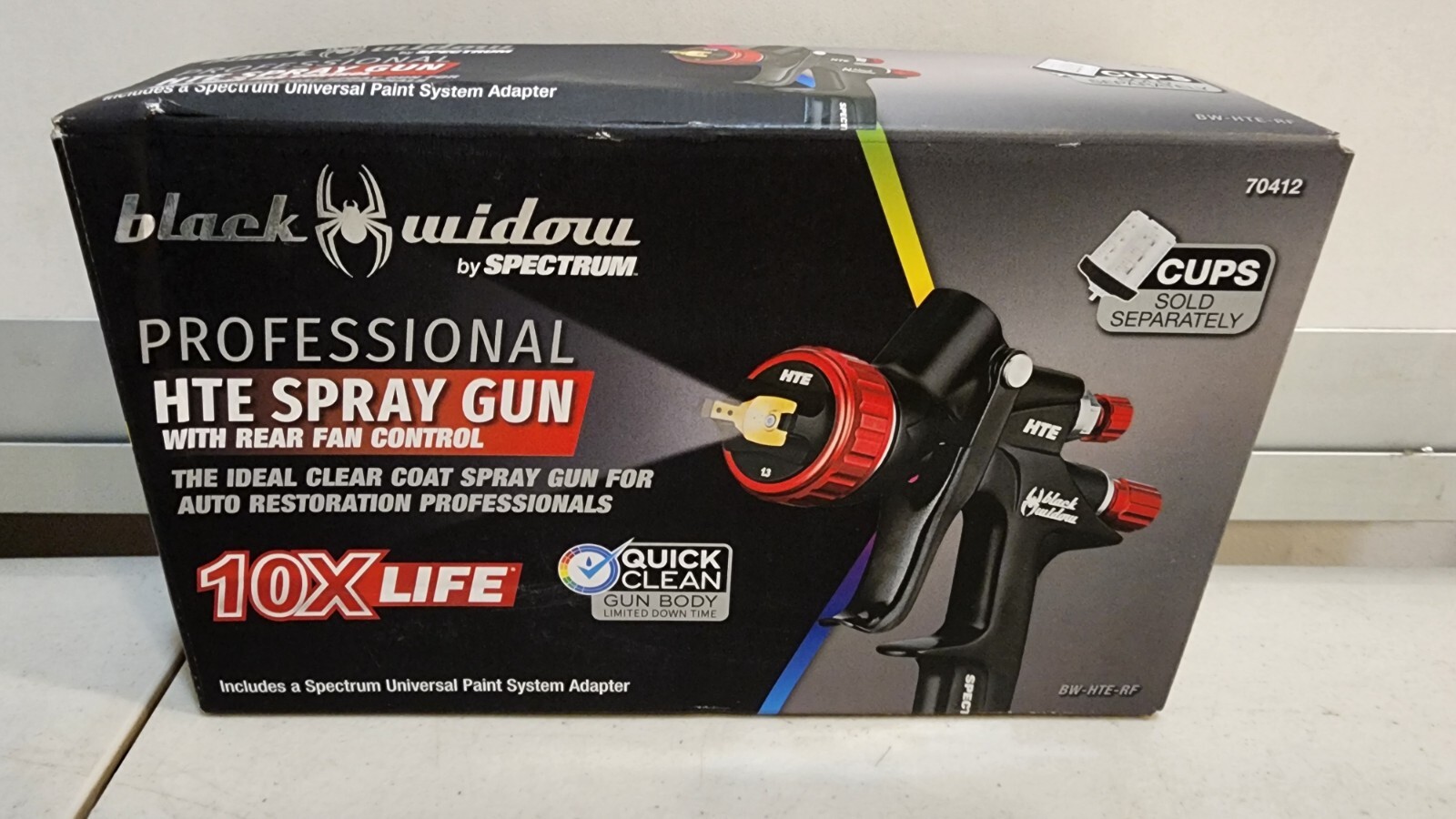Spectrum Black Widow 70412 Professional Spray Gun BwHTERF eBay
