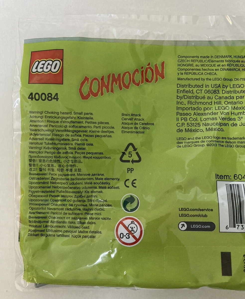 Lego Hero Factory 40084 Brain Attack Polybag 2013 New Sealed 6Pcs