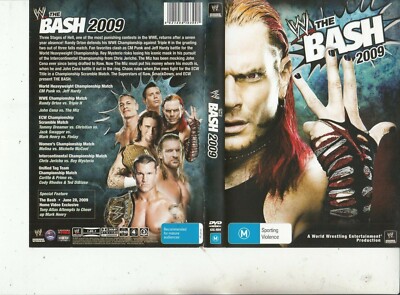 WWE-The Bash 2009-CM Punk vs Jeff Hardy +++-Wrestling WWE-DVD | eBay