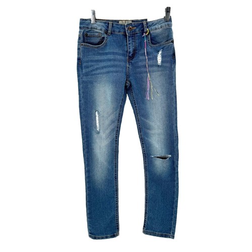 Lucky Brand Jeans Girls Size 1O Blue Stretch Denim Zoe Fit