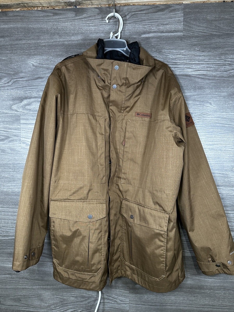 Columbia Omni-Tech Horizon Pine Interchange Delta Jacket Coat Mens