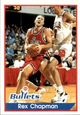 1994-95 Panini Basketball Figure #109 Rex Chapman