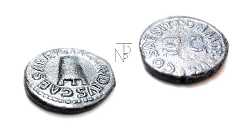 Antica ROMA Imperiale (Claudio I) Quadrante-Modio - Foto 5 di 8