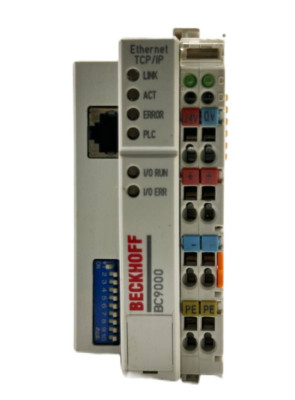BECKHOFF BC9000 ETHERNET TCP/IP BUS TERMINAL CONTROLLER 24 V-DC