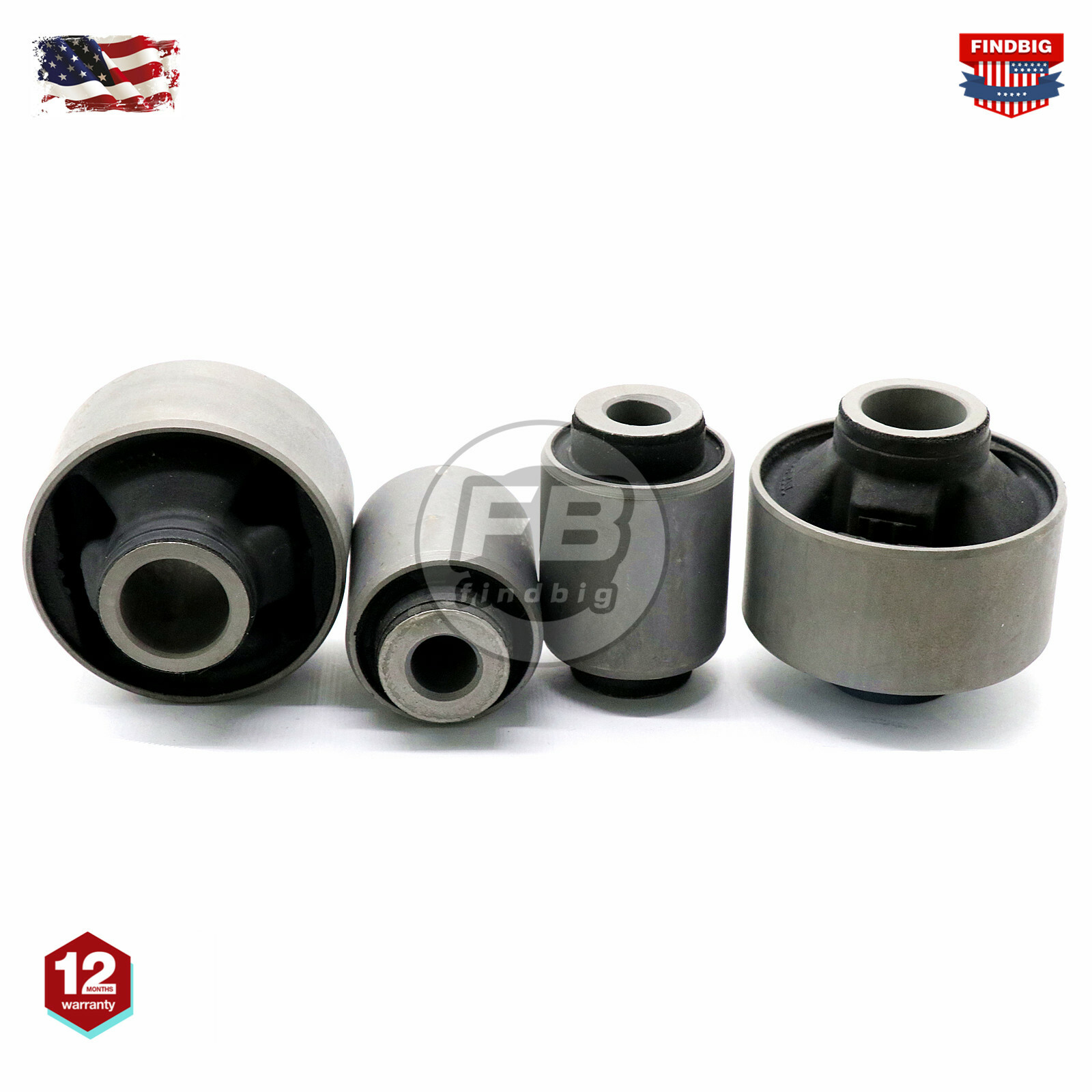 4FRONT LOWER CONTROL ARM BUSHING FOR SUBARU LEGACY IMPREZA FORESTER XV