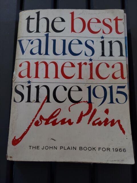 The John Plain Book For 1966 CATALOG Clothes TOYS