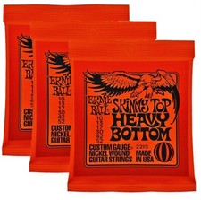 12 SETS ERNIE BALL 2215 SKINNY TOP HEAVY BOTTOM ELECTRIC GUITAR STRINGS 10-52 