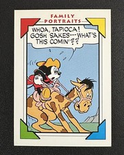 1991 Impel Disney Collector Cards FAMILY PORTRAITS #156 Daily Comic Strip (1940)