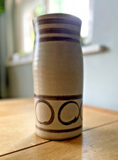 Vintage Handmade Abaty Welsh Studio Pottery Stoneware Vase