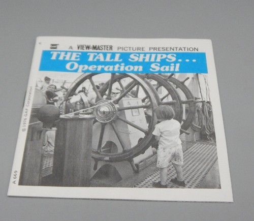 Vintage GAF View Master TALL SHIPS OPERATION SAIL ViewMaster A 669 Reels Set !! - Picture 4 of 7