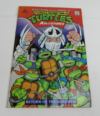 TEENAGE MUTANT NINJA TURTLES ADVENTURES RETURN OF THE SHREDDER 1990 RANDOM HOUSE