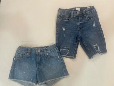 Girls Gap & Old Navy Shorts Girls Sz 5 Adjustable