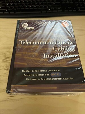 Telecommunications Cabling Installation Hardcover   January 1, 2001 by BICSI