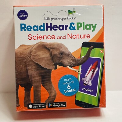 Read Hear and Play Science and Nature Book Set New Sealed