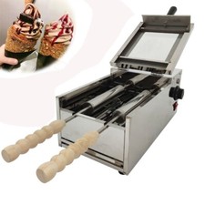 Chimney Cake Roll Oven Maker Waffle Machine Bread Desserts Baking Oven 110V