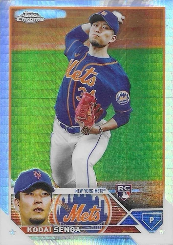2023 Topps Chrome - Kodai Senga #217 Prism Refractor (RC)