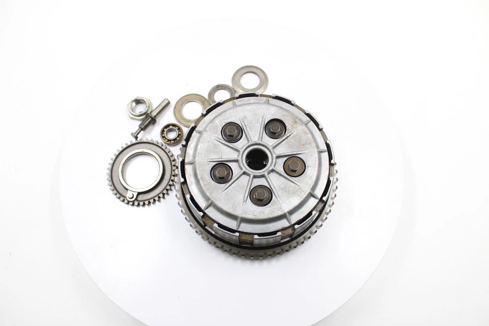 2000 KAWASAKI NINJA 500R OEM COMPLETE CLUTCH W PLATES BASKET HUB - Image 4 of 4