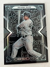 ANTHONY RIZZO 2022 Panini Chronicles Baseball Obsidian Carolina Blue