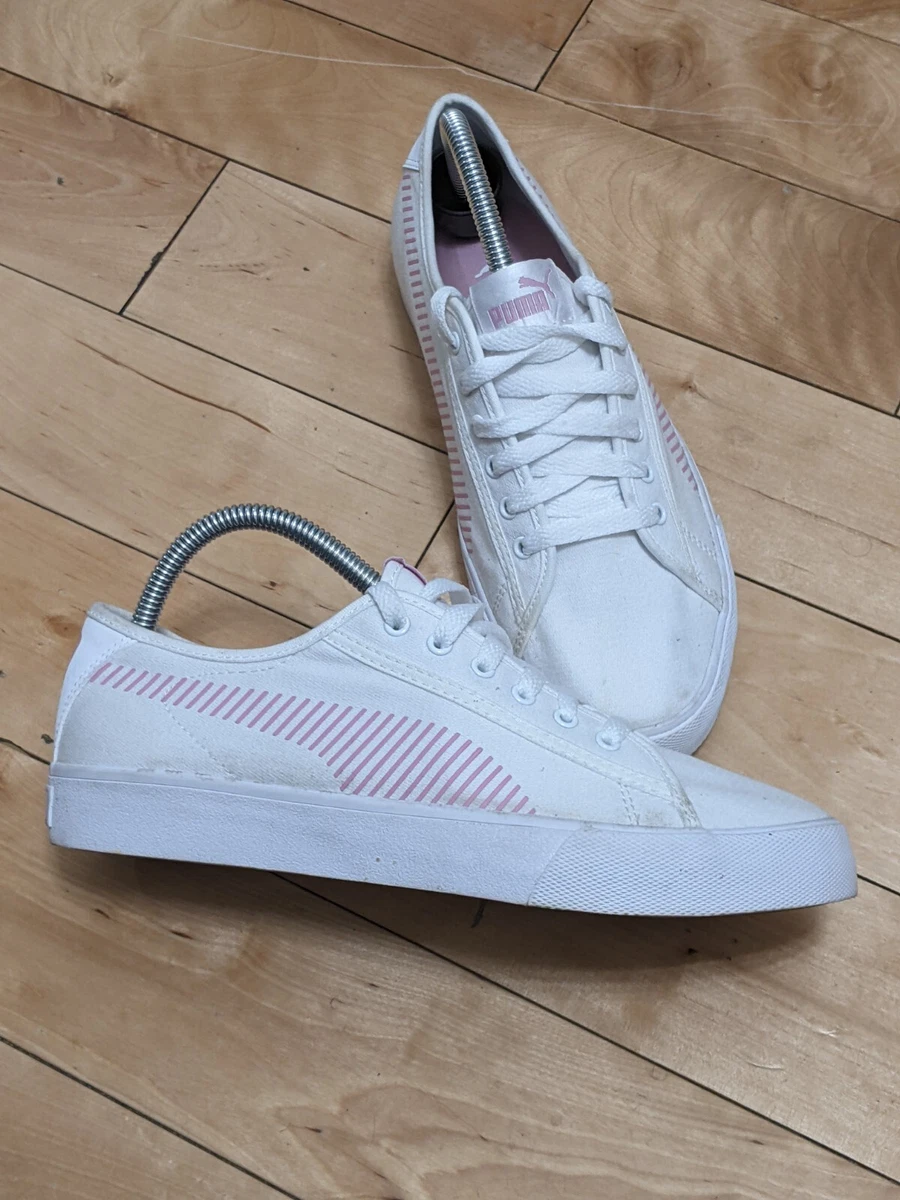 PUMA Bari White womens shoes sneakers size 6.5 | eBay