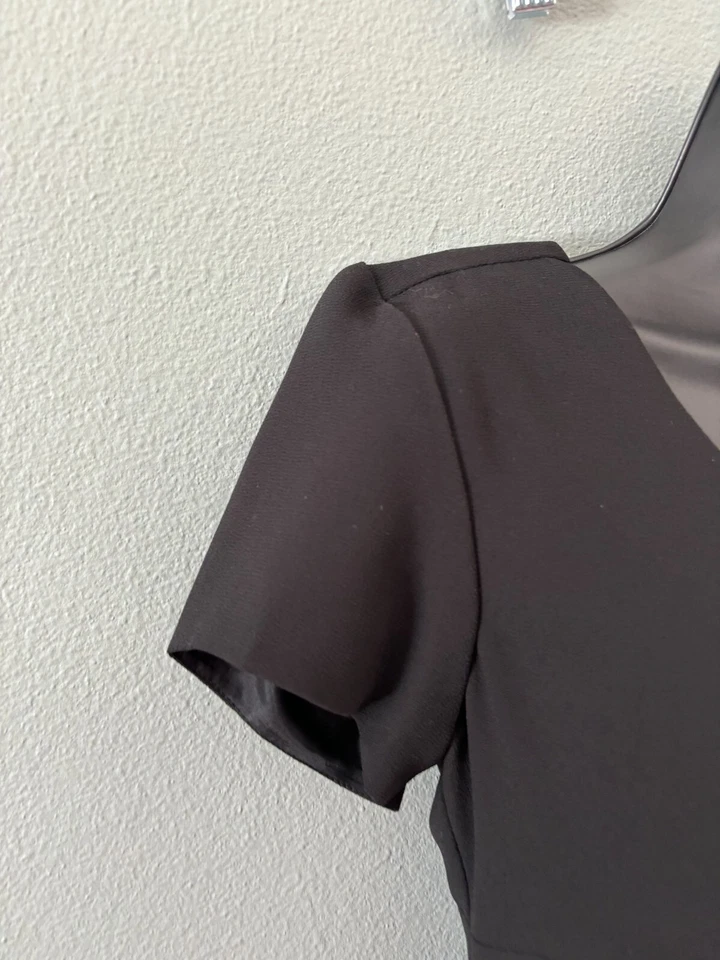 Vestido para mujer Blushe by Spiegel manga corta forrado negro cintura imperio talla 4 Foto 2 de 4