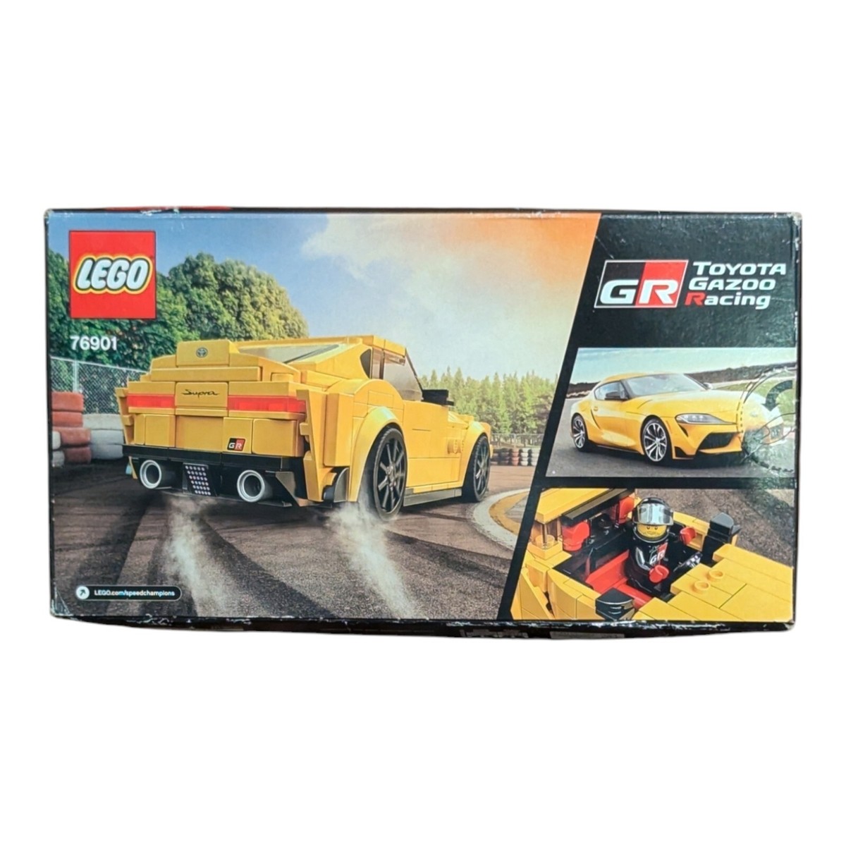 Lego (76901)- Speed Champions: Toyota GR Supra Retired Set, Brand