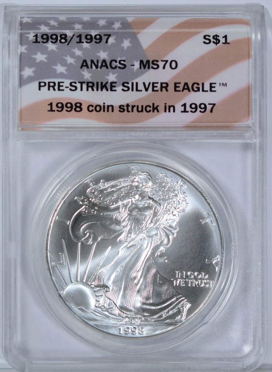 American Eagle 1998 U.S. Mint Silver Bullion Coins for sale | eBay
