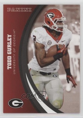 2015 Panini Georgia Bulldogs Todd Gurley II #30 Rookie RC 0a9