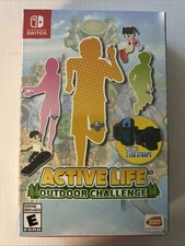 Active Life: Outdoor Challenge Bundle (Nintendo Switch, 2021) New Factory Sealed