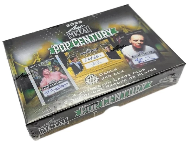 2025 Leaf Metal Pop Century Hobby Box - Rip + Ship