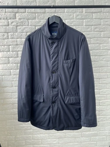 Boggi Milano Dark Blue Nylon Jacket Men's Size M - product listing photo