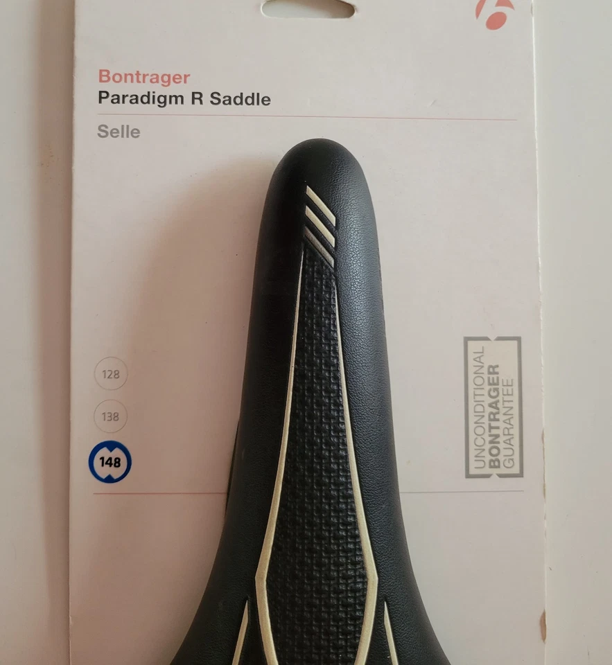 Sillín Bontrager RL Seat Race Lite negro hueco SS riel curvatura 148 Foto 2 de 4