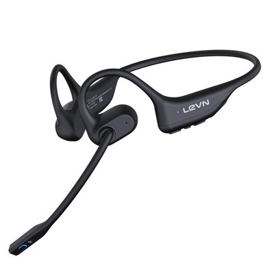 Open Ear Headphones with Mic, 29g Bluetooth Headset with Microphone, Bluetoot...