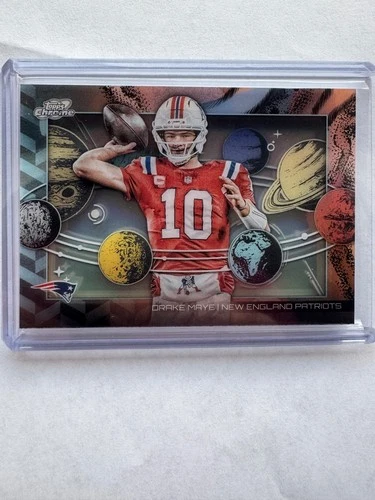 2025 Topps Cosmic Chrome Drake Maye Base (RAW)