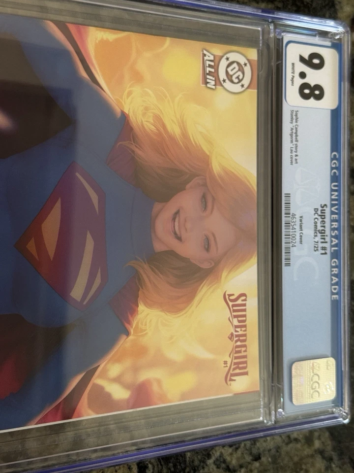 Supergirl #1, Variant Edition, CGC 9.8 - Image 2 of 4