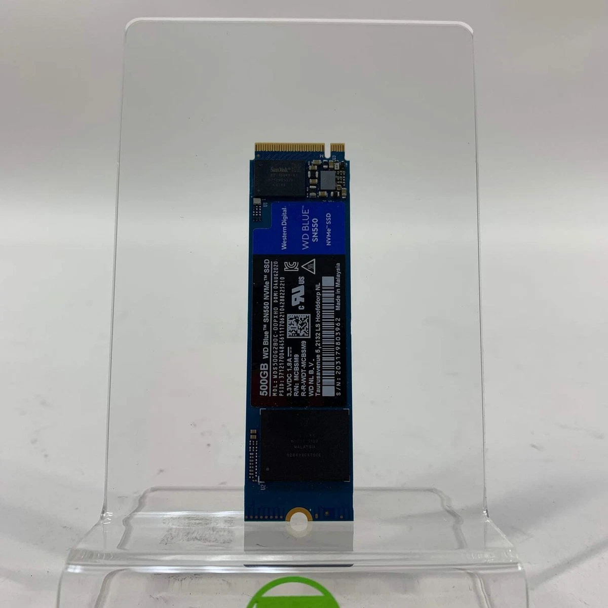 Western Digital M.2 Interface Solid State Drives 500 GB Storage