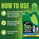 Green Gobbler Industrial Strength Drain Clog Cleaner Gel - 64oz