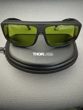 Thorlabs LG1 Laser Safety Glasses, Light Green Lenses.