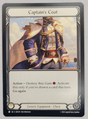 Captain's Coat - Flesh and Blood High Seas FaB LP Common