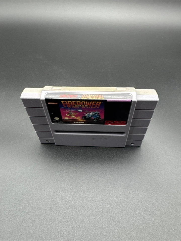Firepower 2000 (Sistema de entretenimiento Super Nintendo, 1992) probado y funcionando Foto 2 de 4
