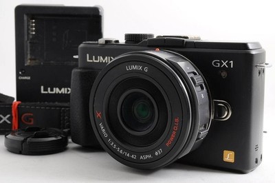 Panasonic LUMIX DMC-GX1 X VARIO 14-42mm F3.5-5.6 funktionstüchtig