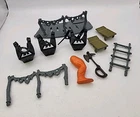 Vintage MOTU Masters Of The Universe Accessories Armor Weapons & Parts Lot