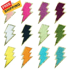 SaktopDeco 12 PCS Golden Edges 1.18 inch/2.36 inch (3 cm*6 cm), Multicolour 