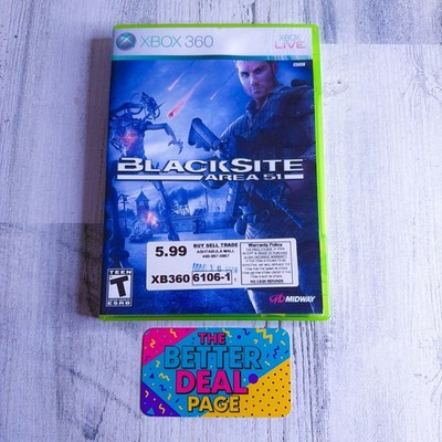 BlackSite: Area 51 - Microsoft Xbox 360  