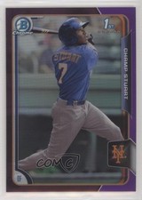 2015 Bowman Chrome Prospects Purple Refractor 198/250 Champ Stuart #BCP59 0wq